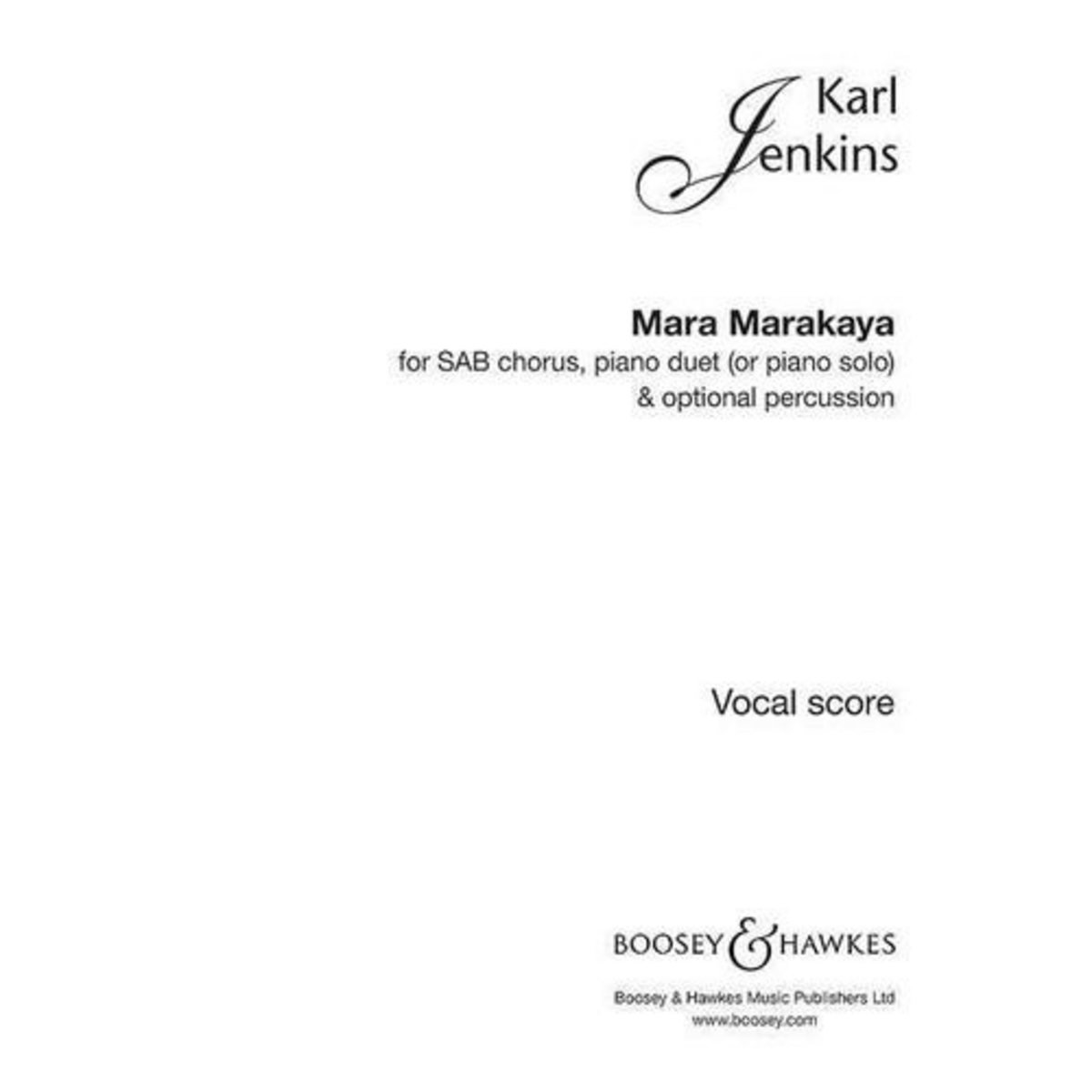 MARA MARAKAYA, Jenkins Karl