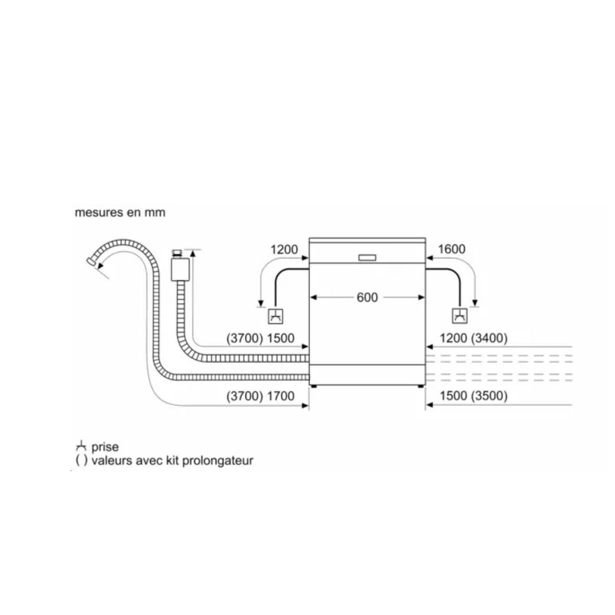Voir la diapositive 6 : Siemens Lave-vaisselle 60cm 14 couverts 46db tout intégrable - sn63hx10vf