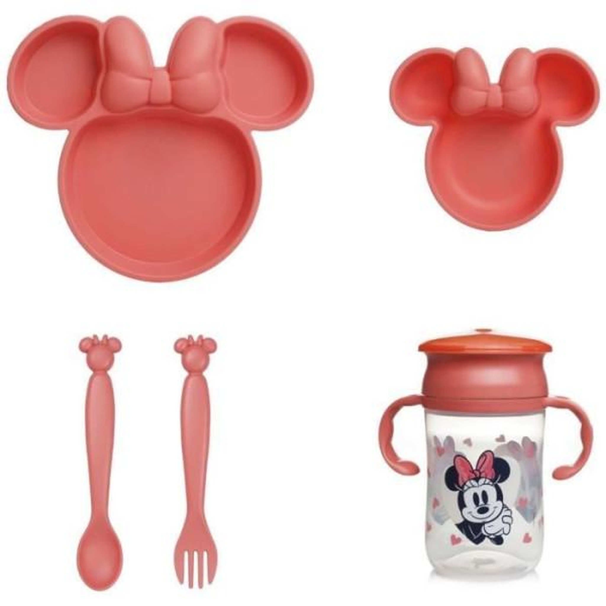 Voir la diapositive 1 : THERMOBABY Pack repas - THERMOBABY - Silhouette PP - Ensemble vaisselle - Minnie