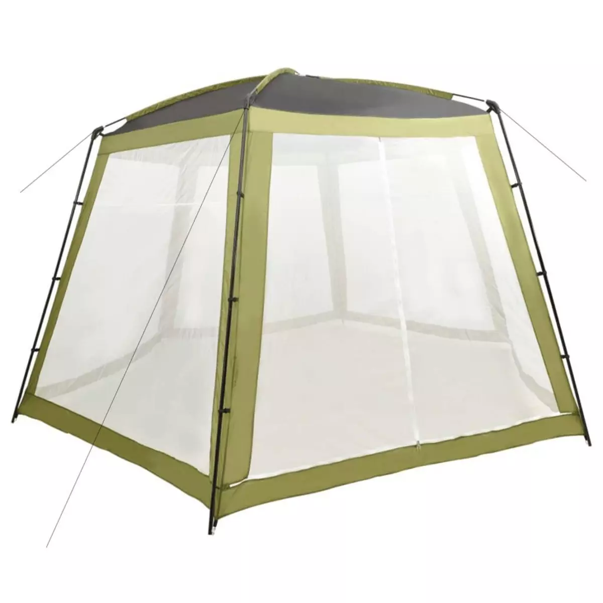 VIDAXL Tente de piscine Tissu 500x433x250 cm Vert