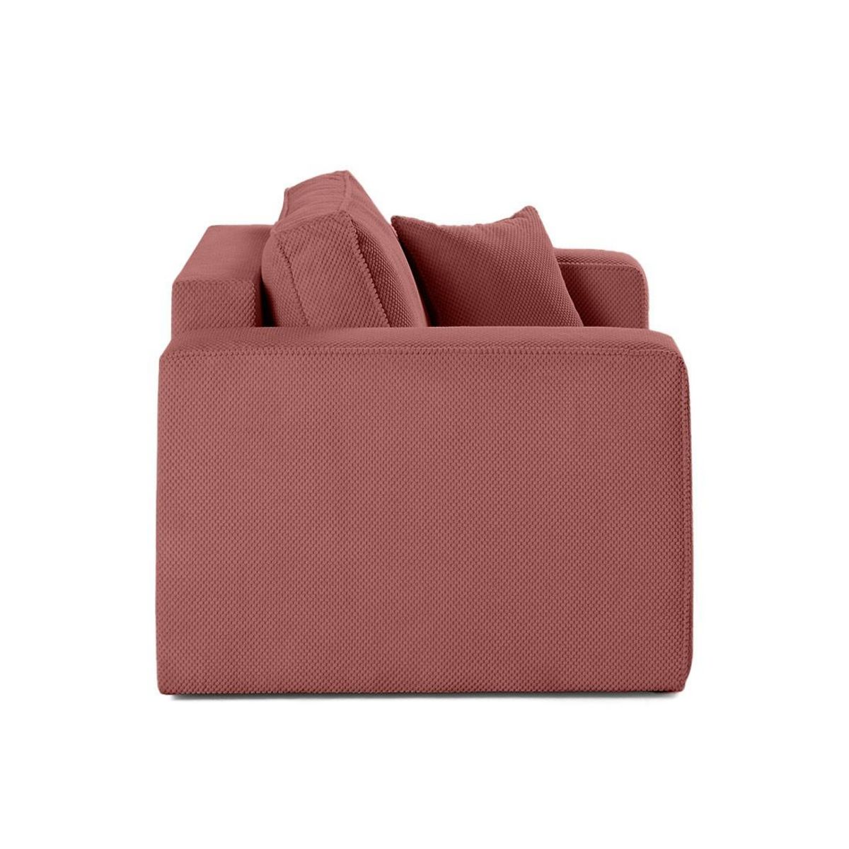 BEST MOBILIER Topaze - fauteuil - en velours texturé