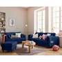 Voir la diapositive 2 : LISA DESIGN Anna - pouf en velours - pieds en bois