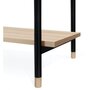Voir la diapositive 4 : Paris Prix Table Basse Design en Bois  Jugend  120cm Naturel