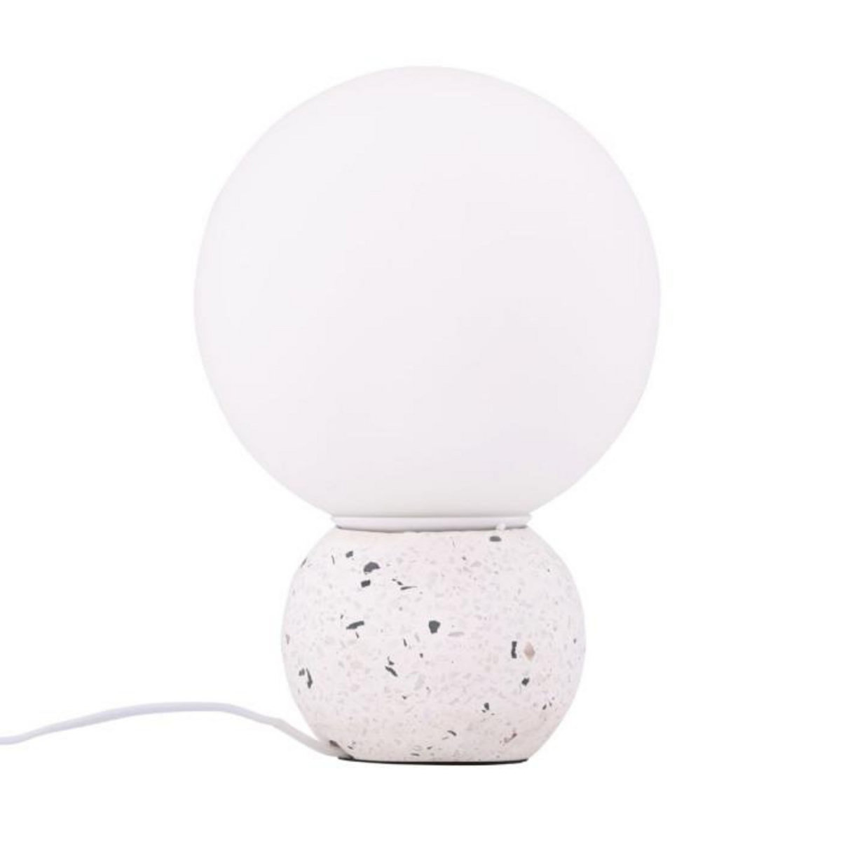 Paris Prix Lampe à Poser Déco  Metz  29cm Blanc
