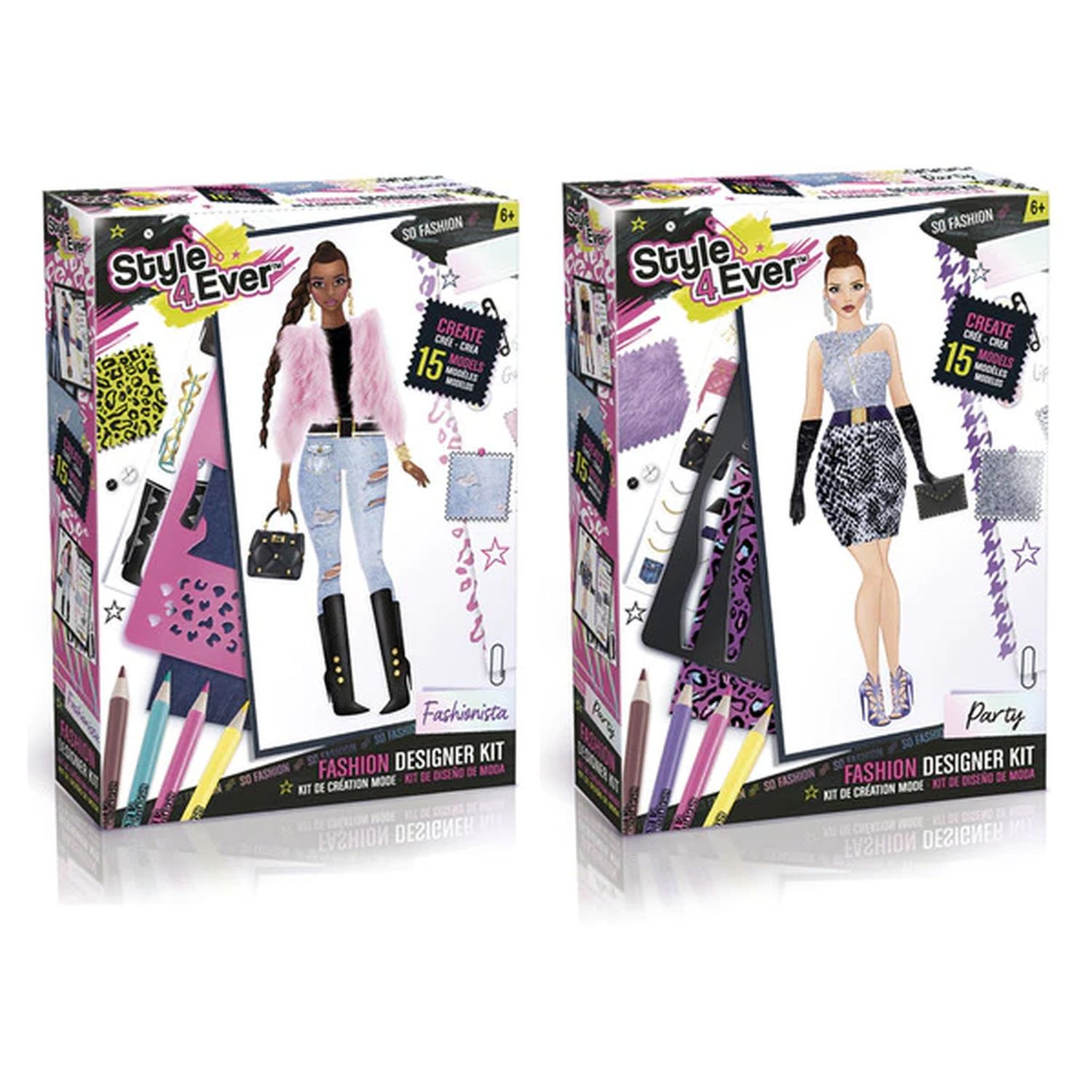 Voir la diapositive 1 : CANAL TOYS Kit mode chic