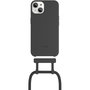 Voir la diapositive 3 : WOODCESSORIES Coque avec cordon iPhone 14 Plus Tour de cou noir