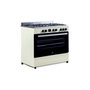 Voir la diapositive 5 : CONTINENTAL EDISON Cuisiniere piano four multifonctions catalyse - CONTINENTAL EDISON - CECP9060CD - 95 L - L90 x H85 cm - Creme / Inox