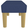 Voir la diapositive 4 : VIDAXL Banc Bleu 70x30x30 cm Tissu
