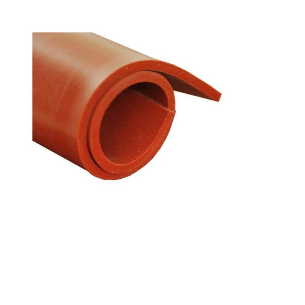 ESPACE-BRICOLAGE Feuille caoutchouc silicone rouge 100x120cm épaisseur 2mm