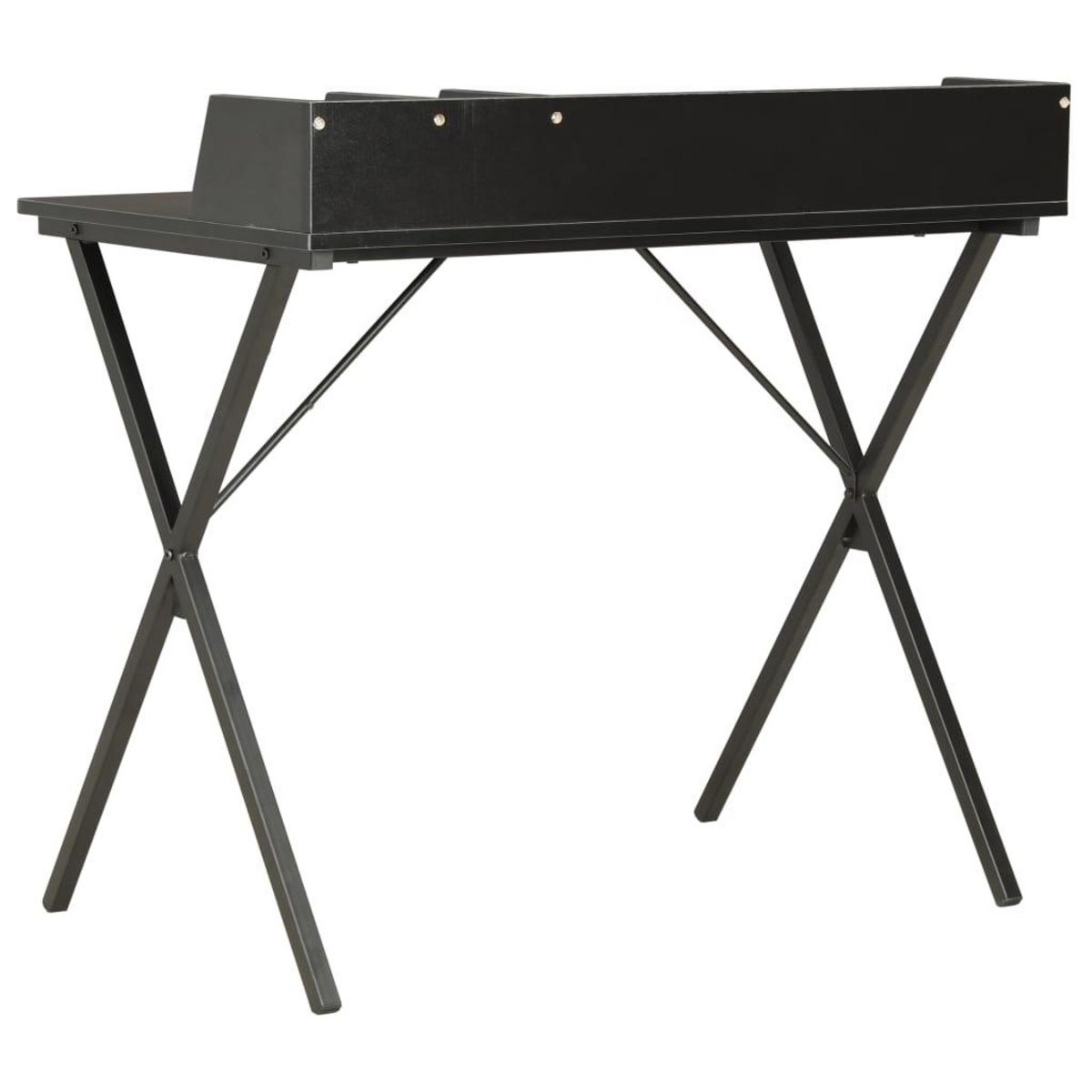VIDAXL Bureau Noir 80x50x84 cm