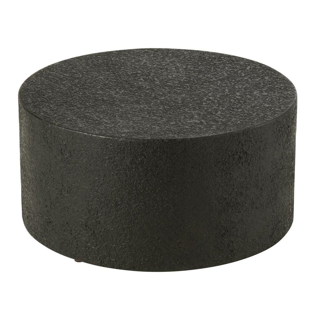 Paris Prix Table Basse Cylindrique  Tamrae  60cm Noir