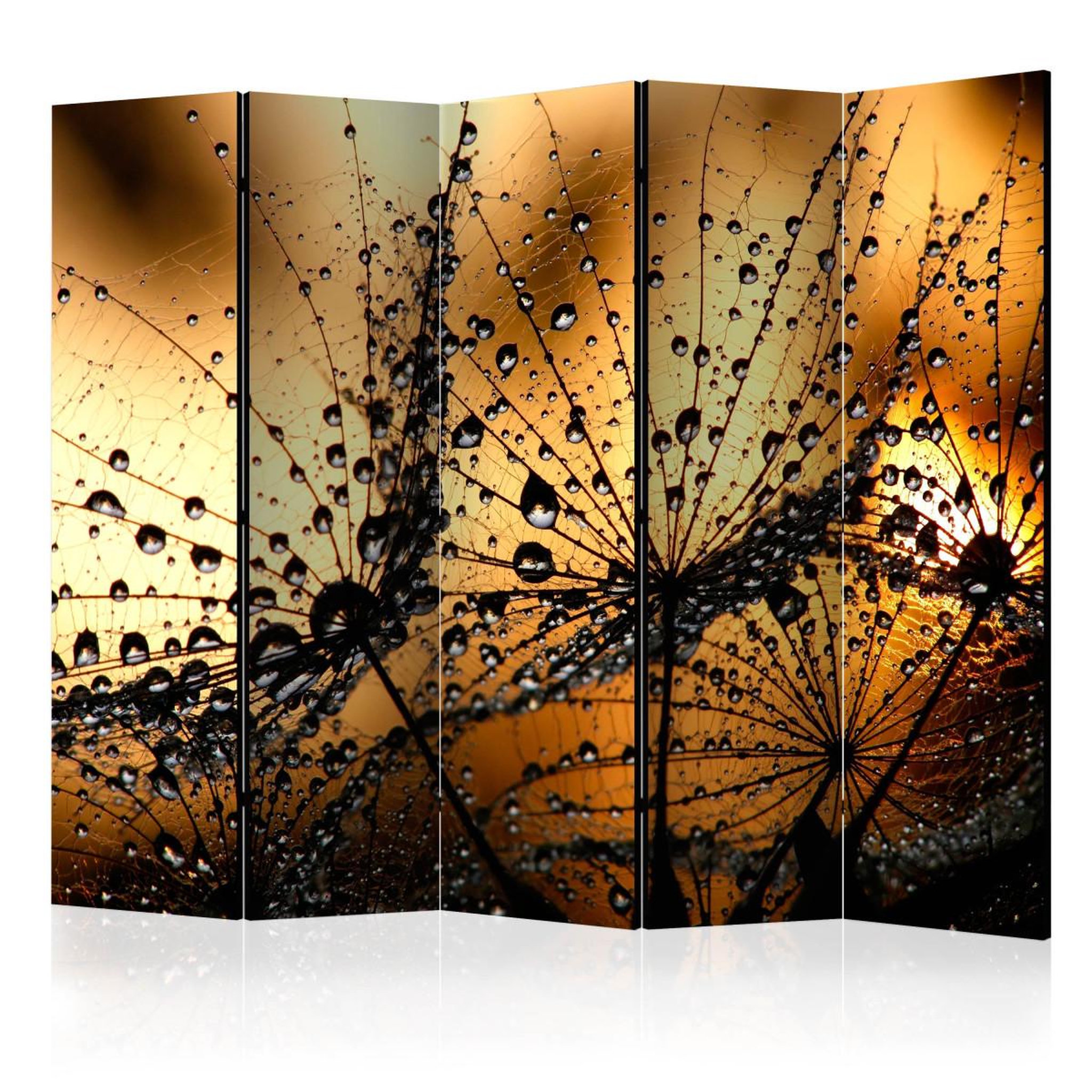 Paris Prix Paravent 5 volets  dandelions in the rain  172x225cm