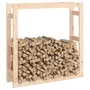 VIDAXL Support pour bois de chauffage 100x25x100 cm Bois de pin