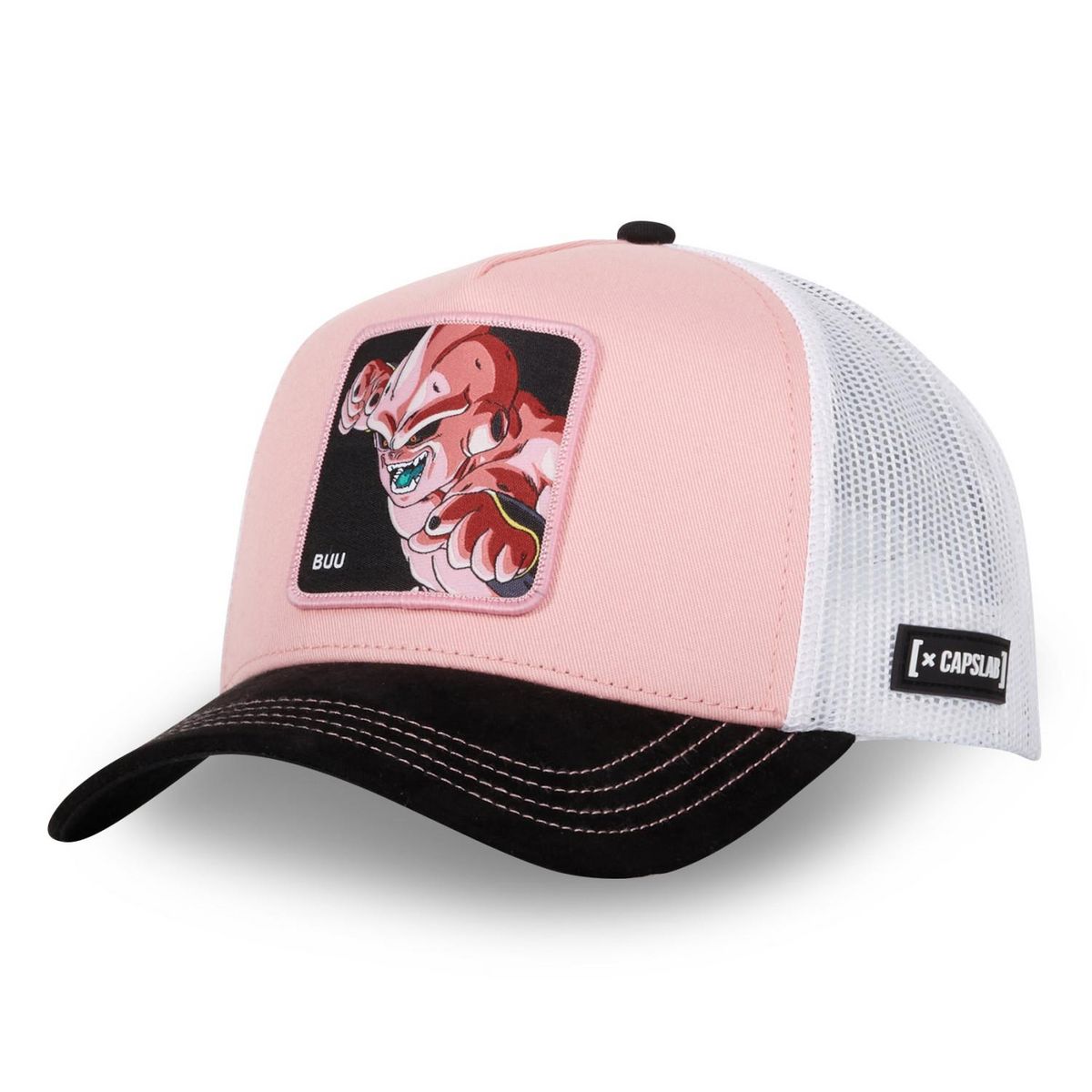CAPSLAB Casquette homme trucker bi-matière Dragon Ball Z Buu