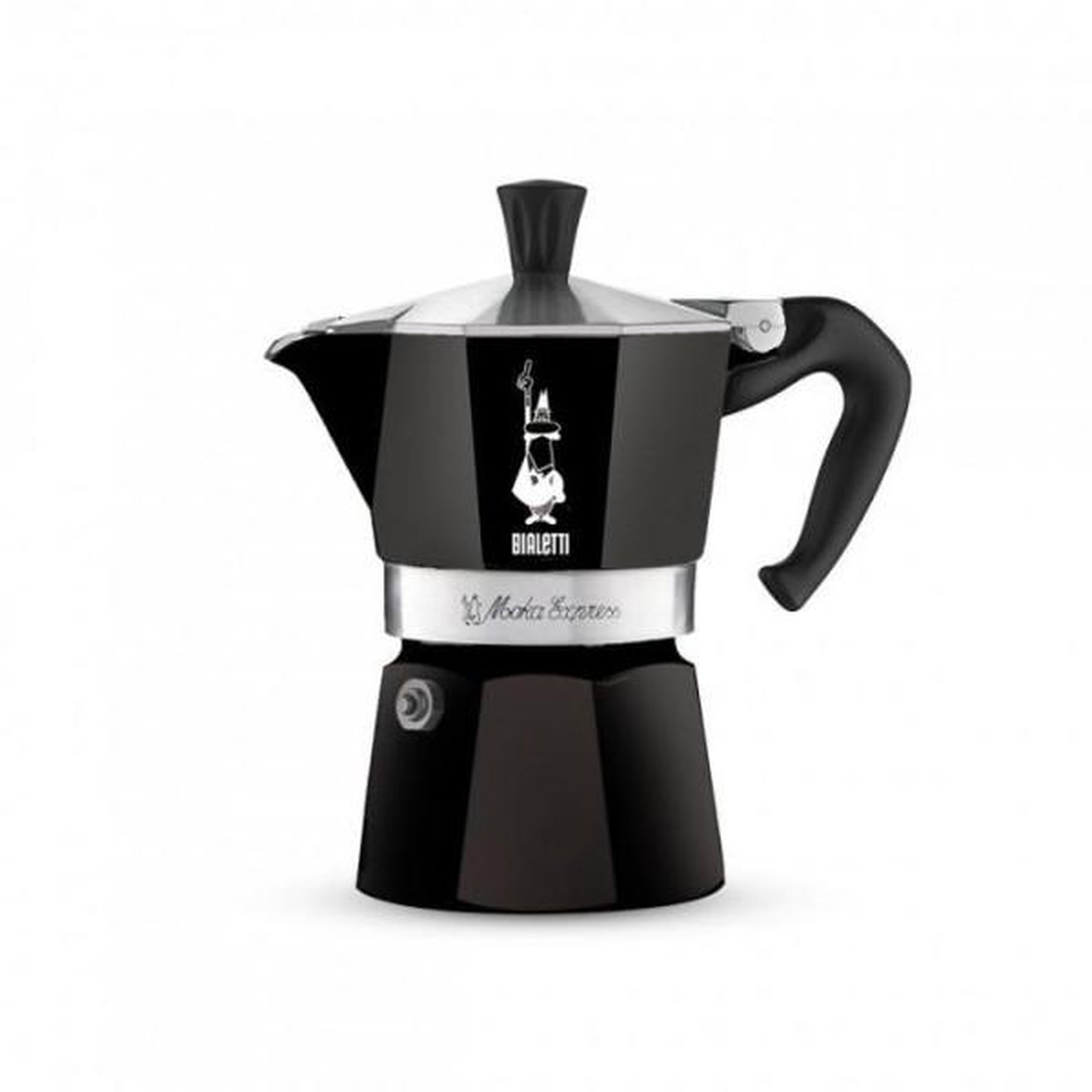 Voir la diapositive 1 : BIALETTI Cafetiere italienne - BIALETTI - Moka Express - Tous feux sauf induction - 6 tasses - 300 ml - Noir