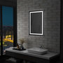 Voir la diapositive 1 : VIDAXL Miroir a LED pour salle de bains et capteur tactile 60x80 cm