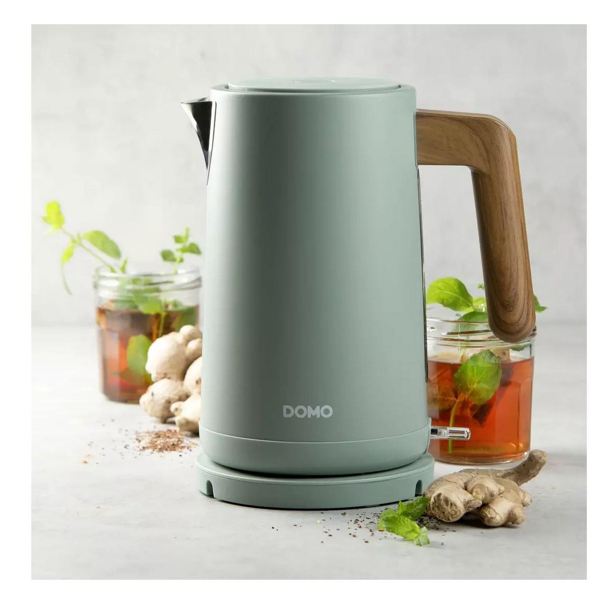 Voir la diapositive 3 : Domo Bouilloire sans fil 1.7l 2000w - do9282wk