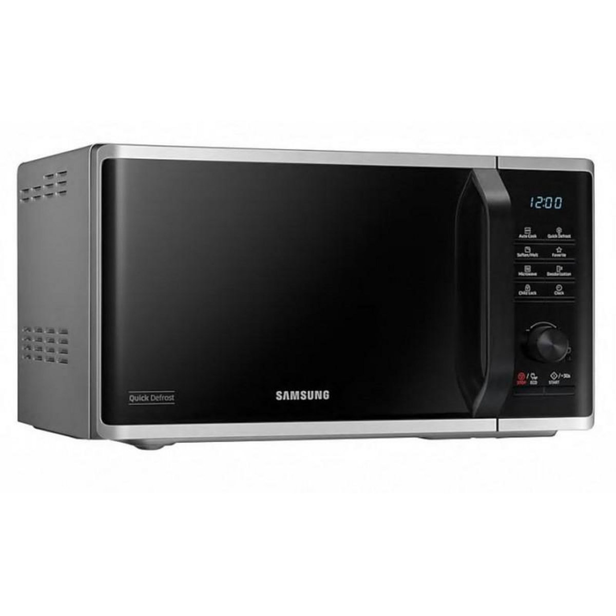 Samsung Micro-ondes pose libre 23L SAMSUNG 800W 48.9cm, MS23K3515ASEF