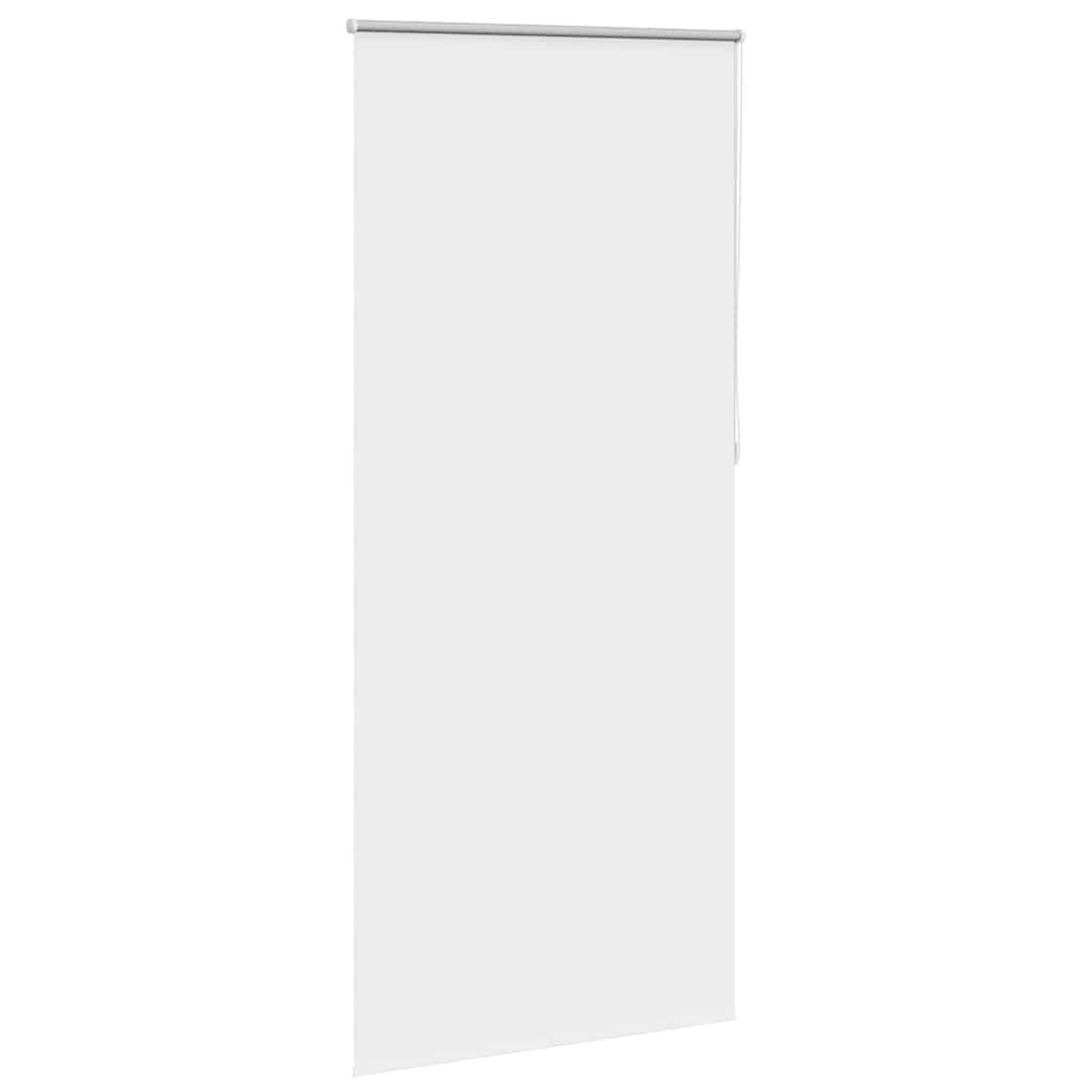 Voir la diapositive 3 : VIDAXL Store enrouleur occultant 84,4 x 230 cm, largeur du tissu 80 cm, blanc