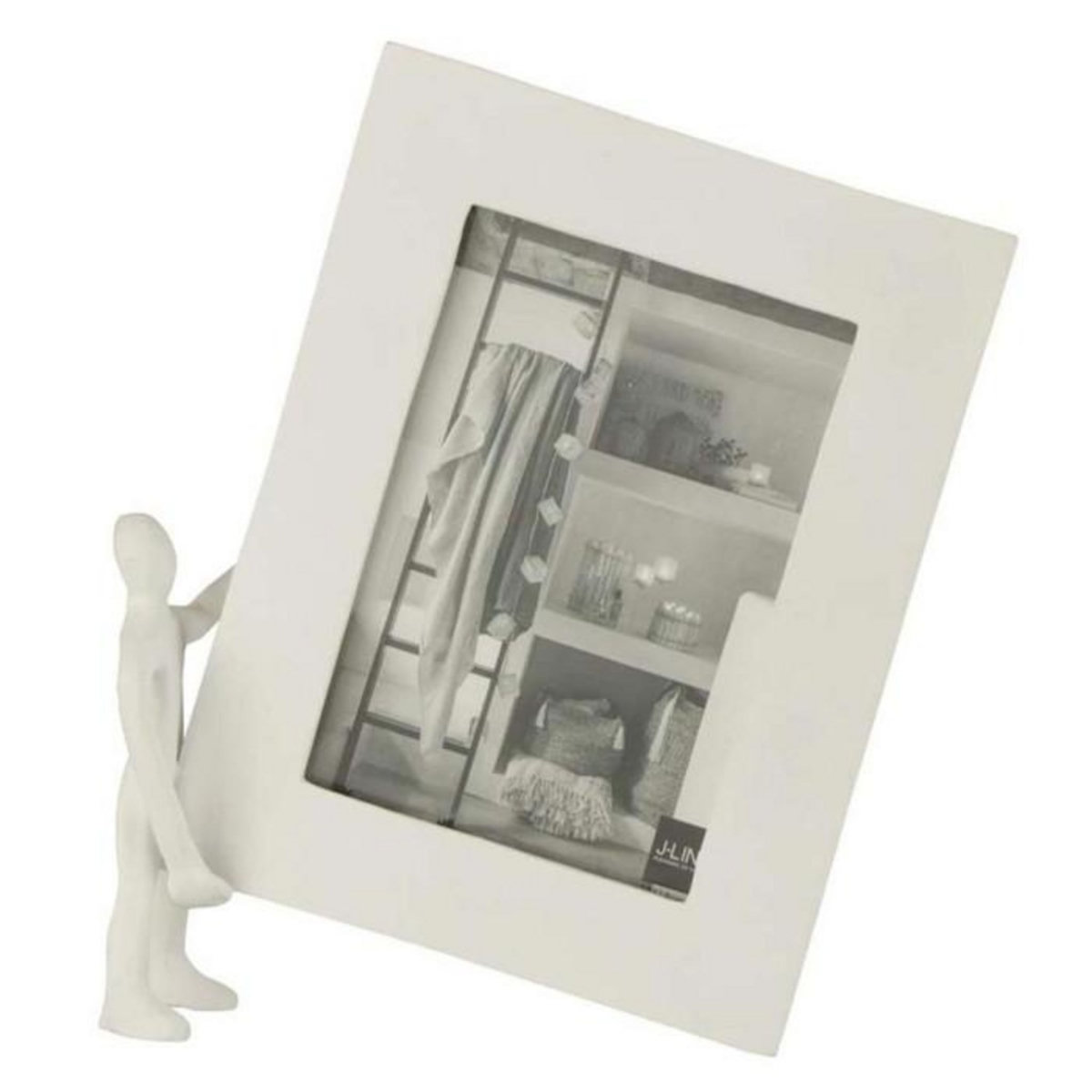 Paris Prix Cadre Photo Déco  Personnage  23x27cm Blanc