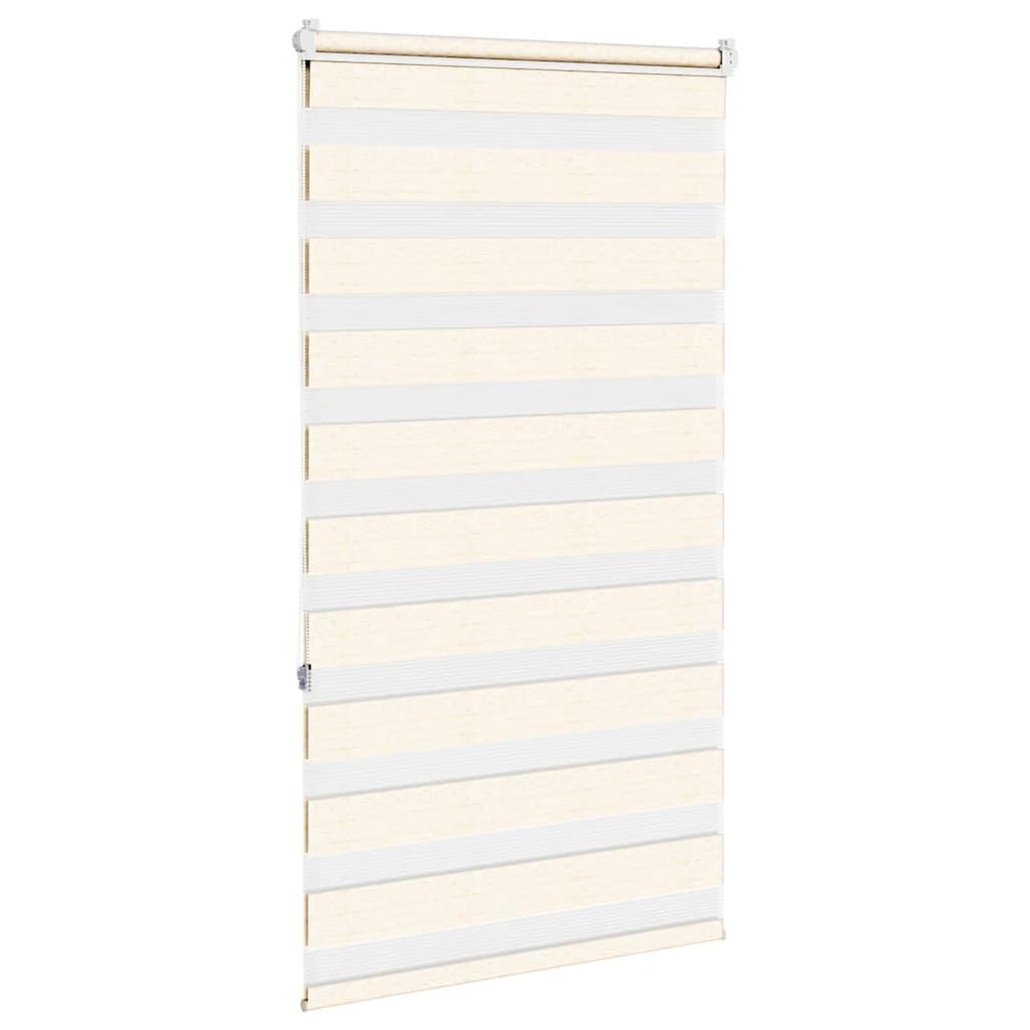 Voir la diapositive 4 : VIDAXL Store zebre beige marbre largeur du tissu 80,9 cm polyester