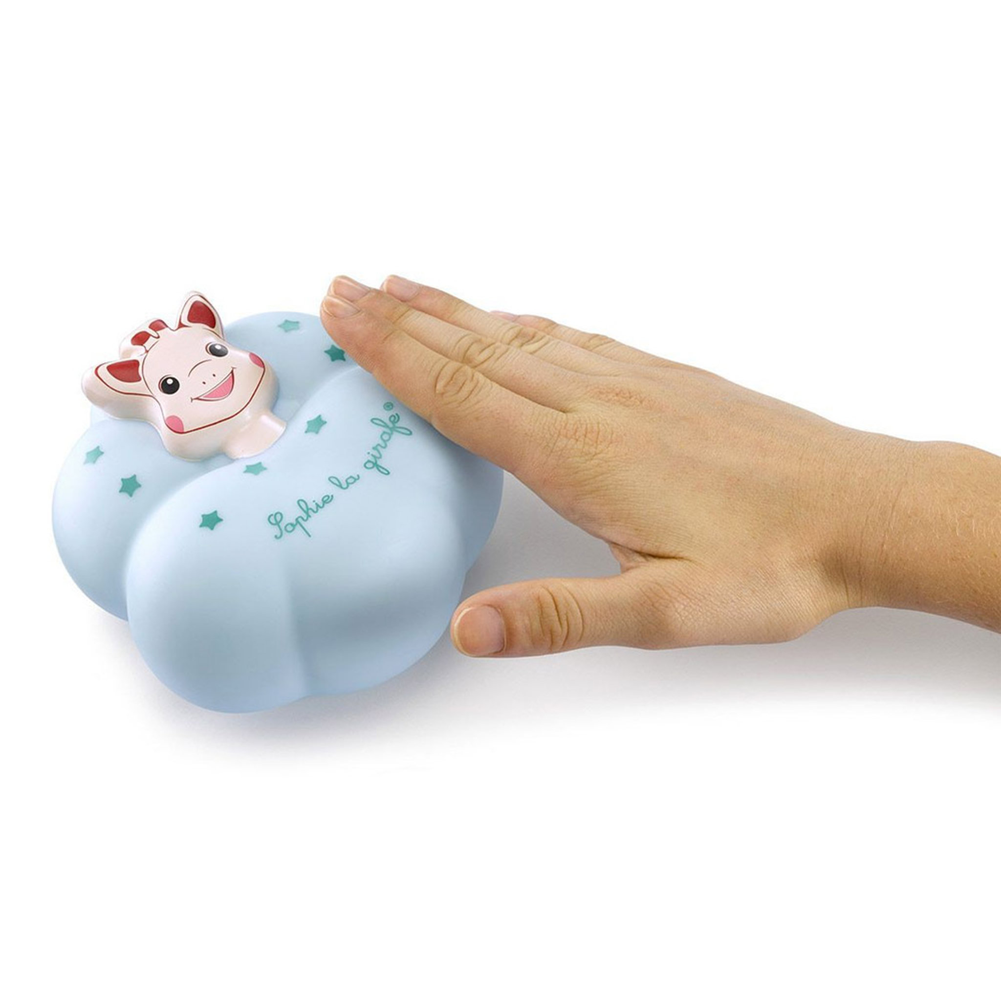 Voir la diapositive 1 : VULLI Veilleuse tactile Tap'On light Sophie la girafe