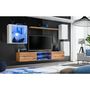 Voir la diapositive 2 : Paris Prix Ensemble Meuble TV  Switch XXIII  250cm Blanc & Naturel