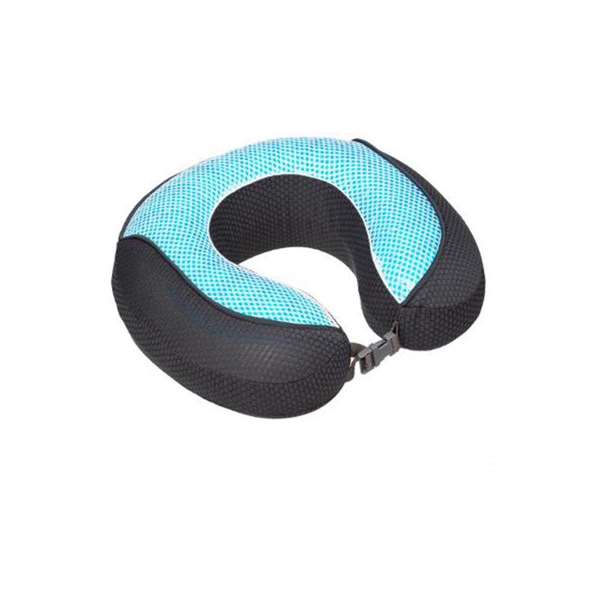 FIVE Coussin de nuque mémoire de forme  gel  30cm bleu