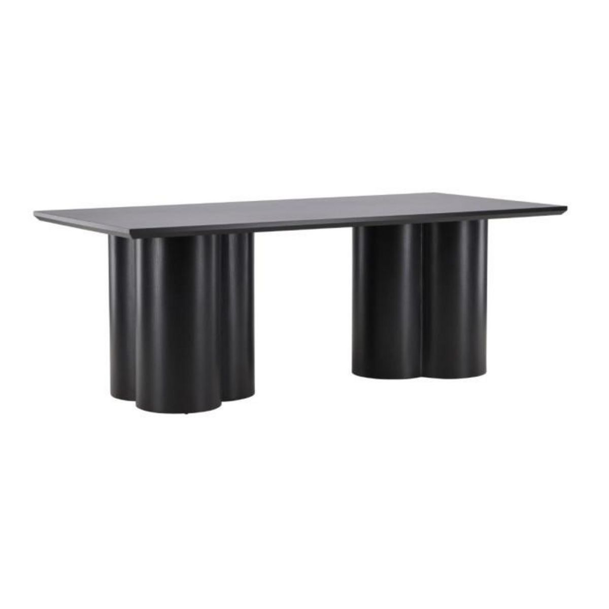 Paris Prix Table à Manger Design  Olivia  210 cm Noir