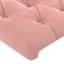 Voir la diapositive 4 : VIDAXL Tete de lit Rose 100x7x78/88 cm Velours