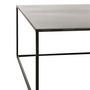 Voir la diapositive 3 : Paris Prix Table Basse Carrée en Métal  Lovra  80cm Noir