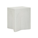 Paris Prix Table d'Appoint Design  Arc  50cm Blanc