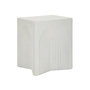 Voir la diapositive 1 : Paris Prix Table d'Appoint Design  Arc  50cm Blanc