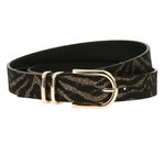 Vero Moda Ceinture Noir/Doré Femme Morgan 3ZEDO. Coloris disponibles : Noir