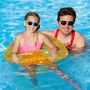 Voir la diapositive 5 : FUNSICLE Bouée Funsicle jaune pour piscine  66x18cm