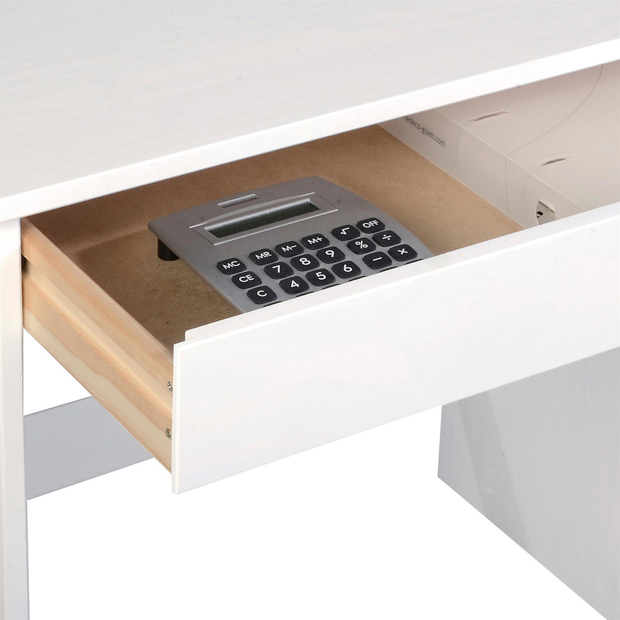 Voir la diapositive 4 : IDIMEX Bureau en pin massif HUGO