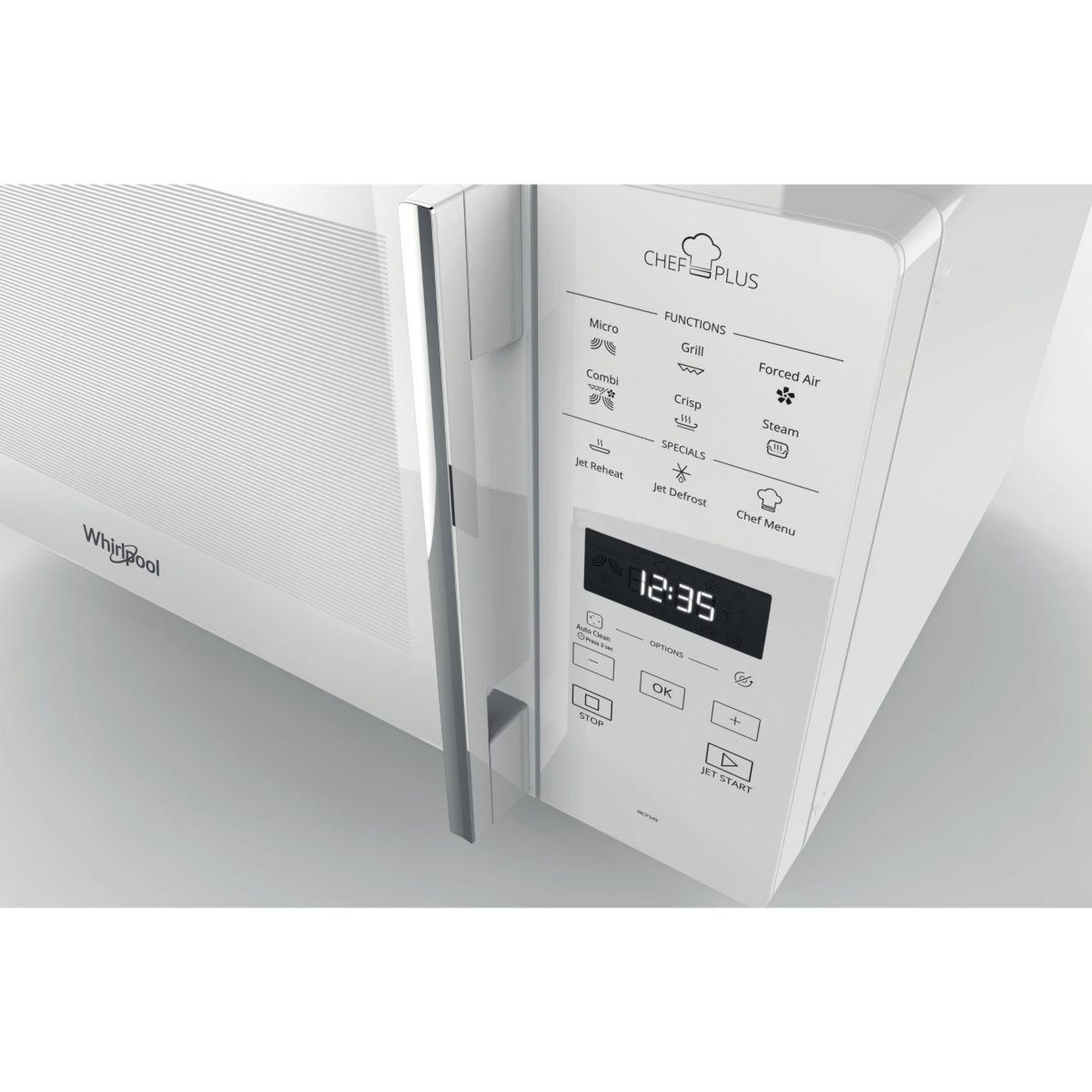 Voir la diapositive 5 : Whirlpool Micro ondes combiné mcp349wh crisp