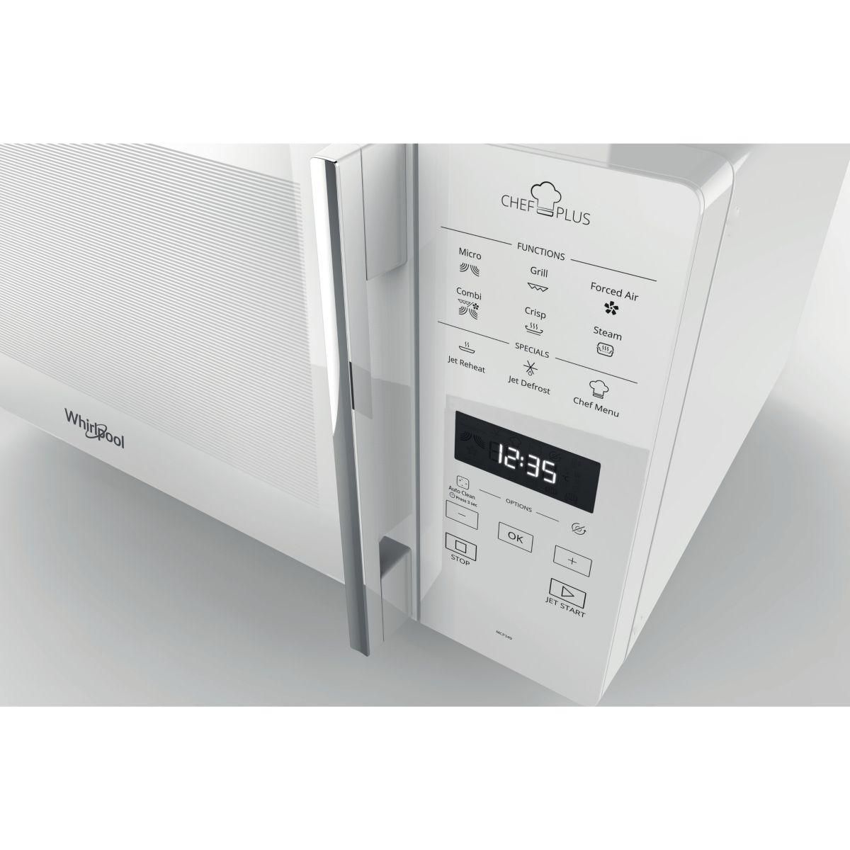 Whirlpool Micro ondes combiné MCP349WH crisp