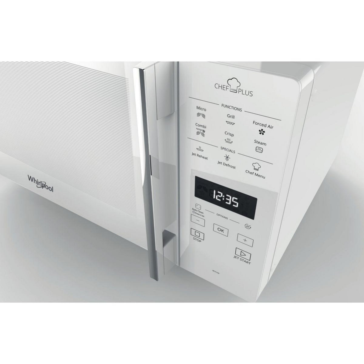 Whirlpool Micro ondes combiné MCP349WH crisp