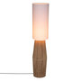 Voir la diapositive 3 : ATMOSPHERA Lampadaire Design  Aissa  130cm Blanc & Beige