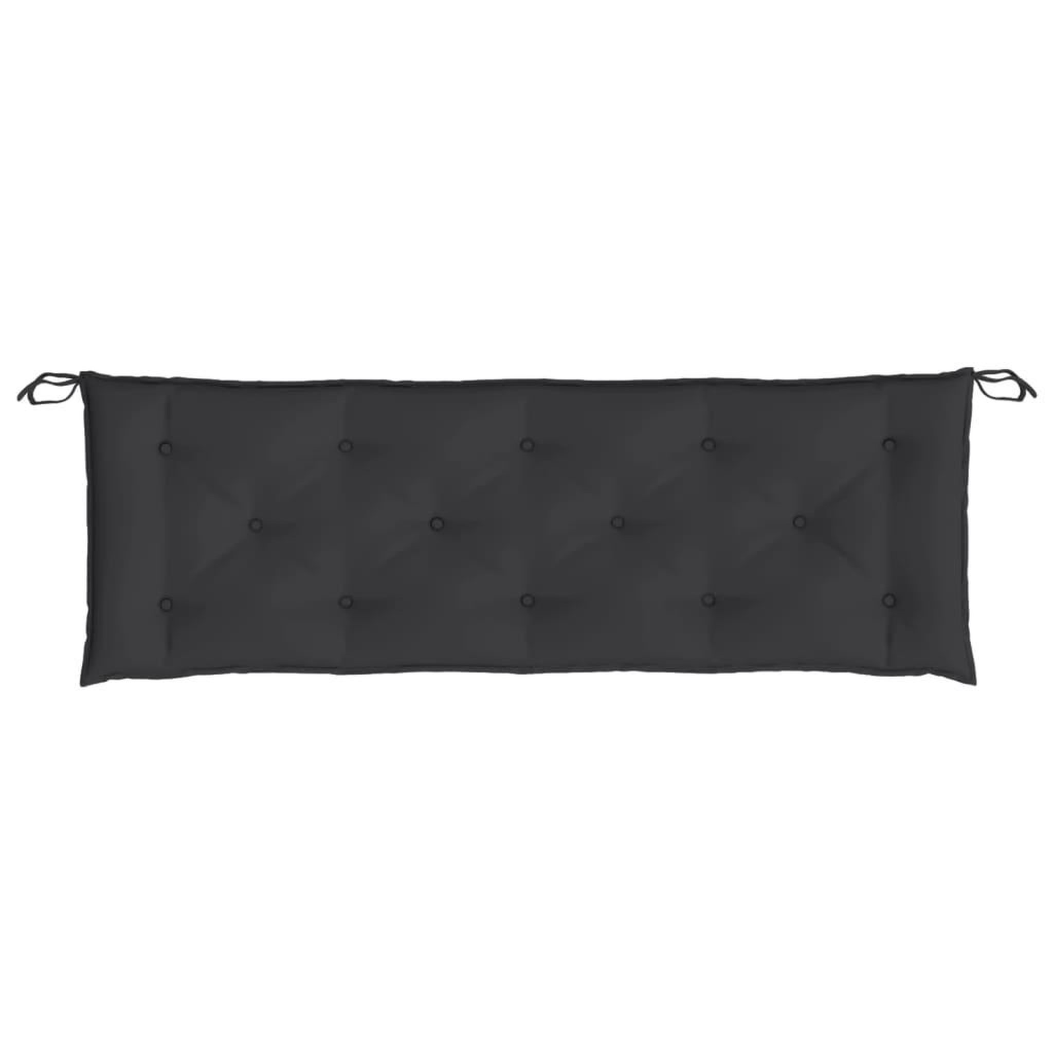 Voir la diapositive 4 : VIDAXL Coussin de banc de jardin noir 150x50x7 cm tissu oxford