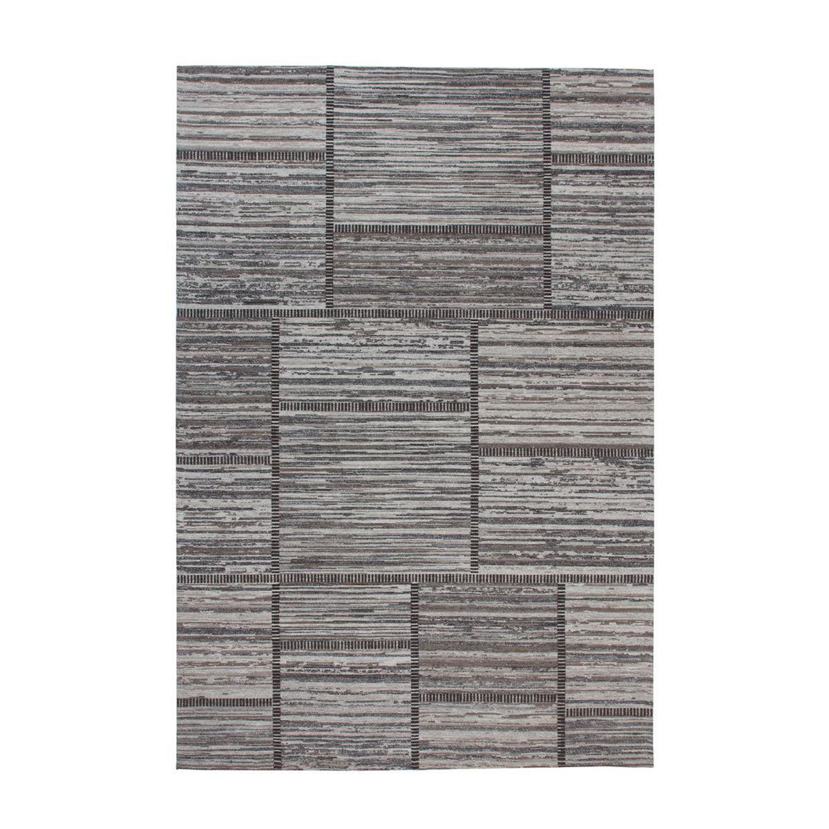 Paris Prix Tapis Imprimé Jacquard  Phoenix  Naturel & Gris