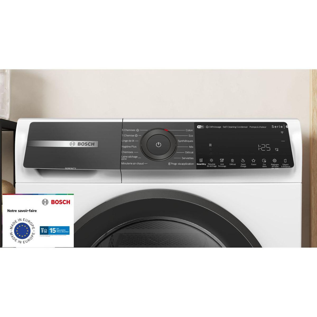 BOSCH Sèche linge pompe à chaleur WQH245ABFR