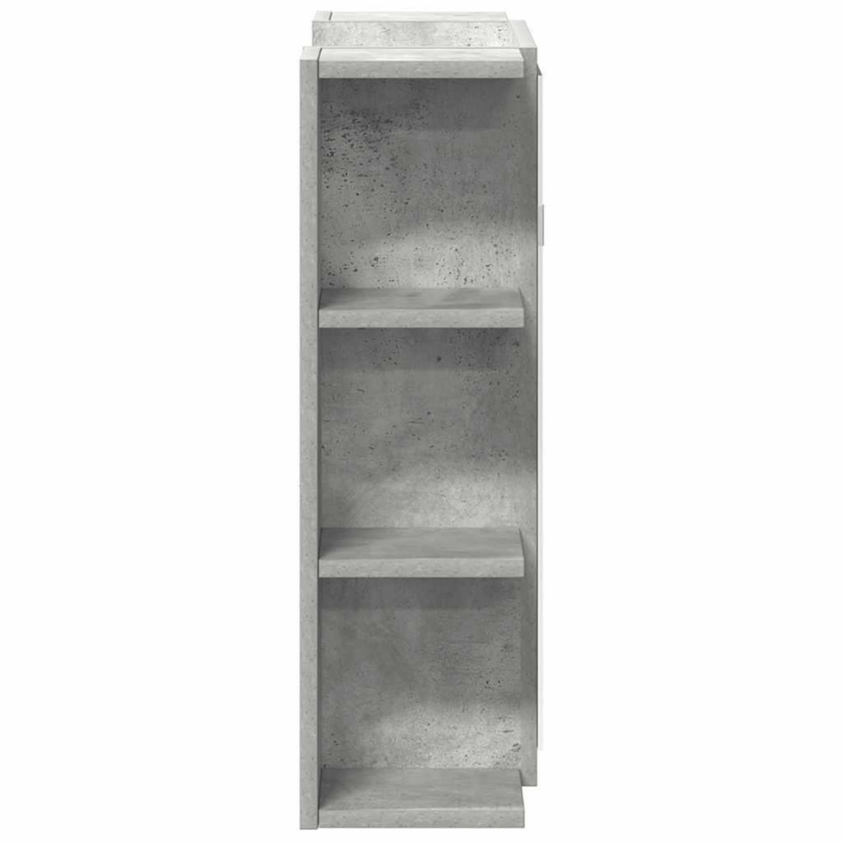 VIDAXL Armoire a miroir de bain Gris beton 80x20,5x64 cm Agglomere