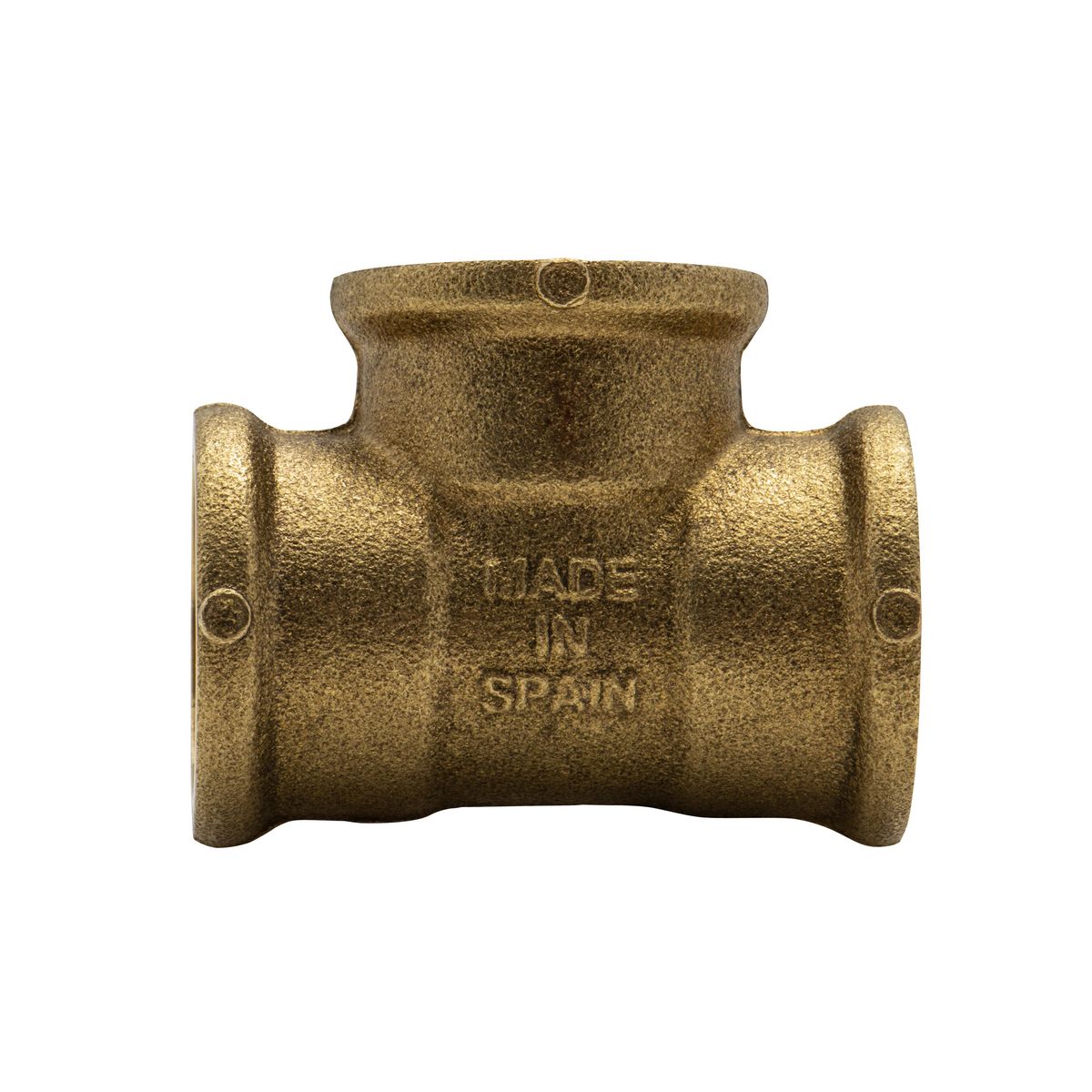 RAIN Raccord té laiton femelle - femelle 1-2