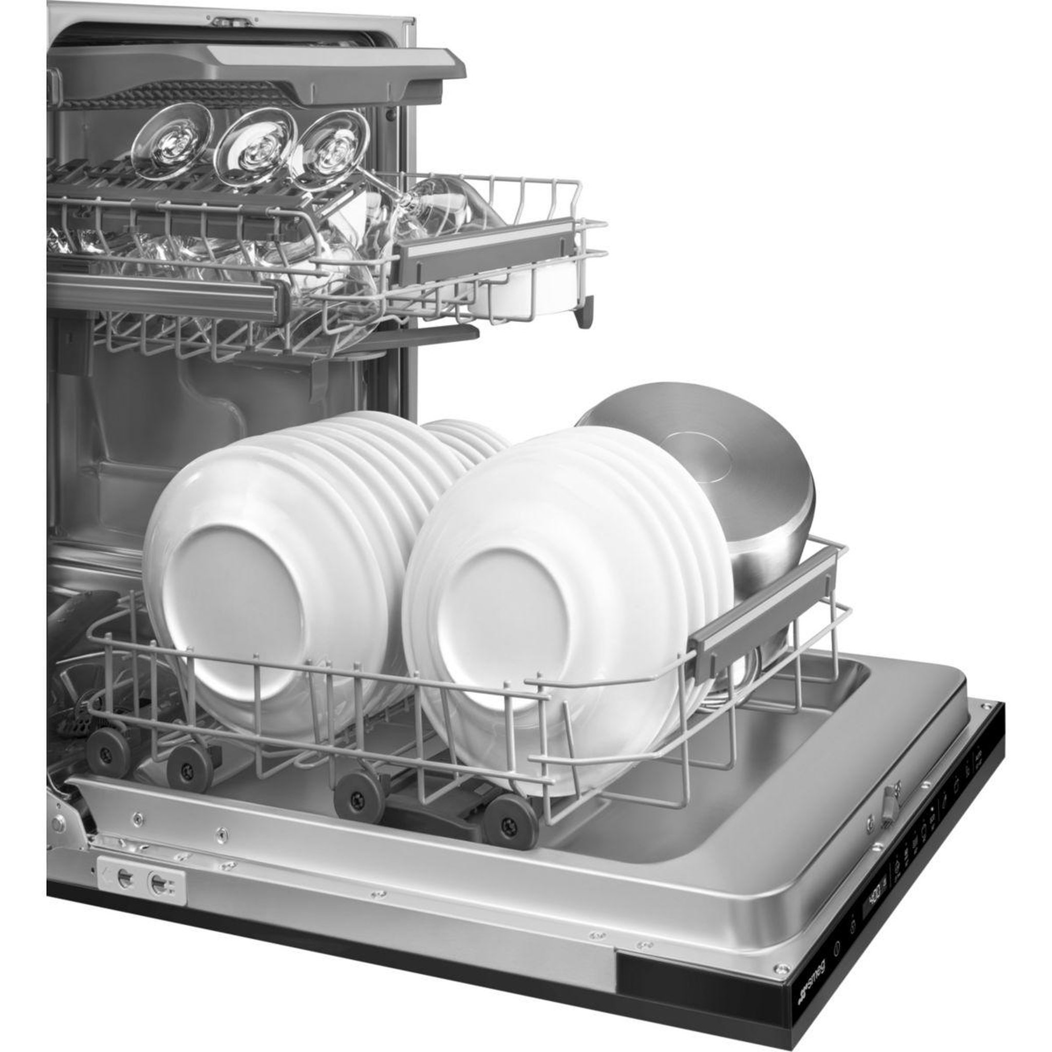 Voir la diapositive 4 : SMEG Lave vaisselle encastrable st4533cin