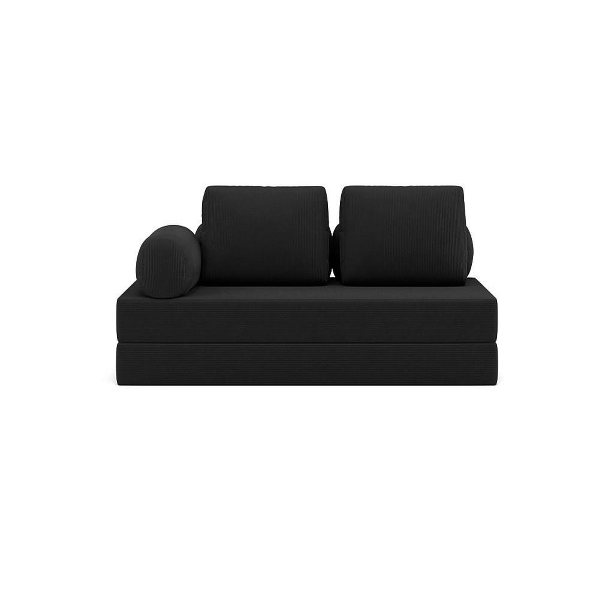 Voir la diapositive 1 : LISA DESIGN Lonny - canapé 3 places convertible en velours côtelé