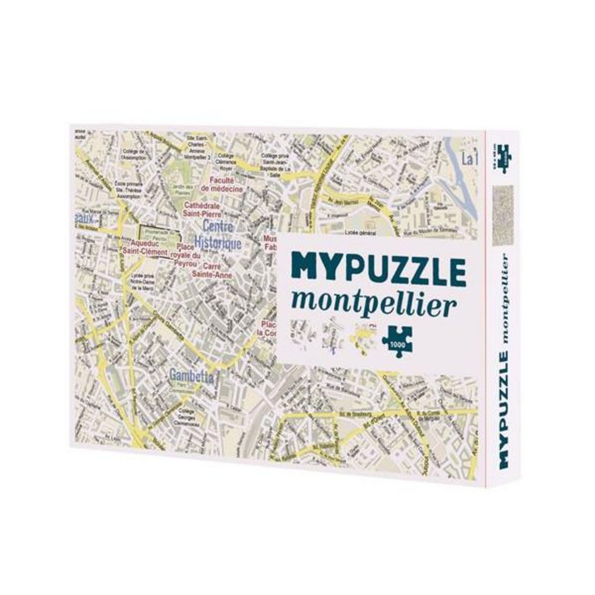 Helvetiq Puzzle Helvetiq Montpellier 1000 pièces