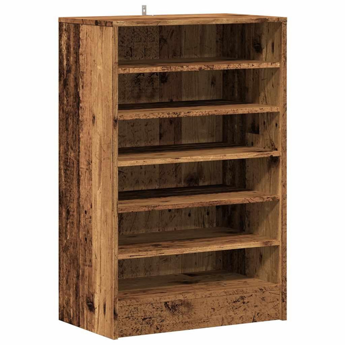VIDAXL Armoire a chaussures vieux bois 60x35x92 cm bois d'ingenierie