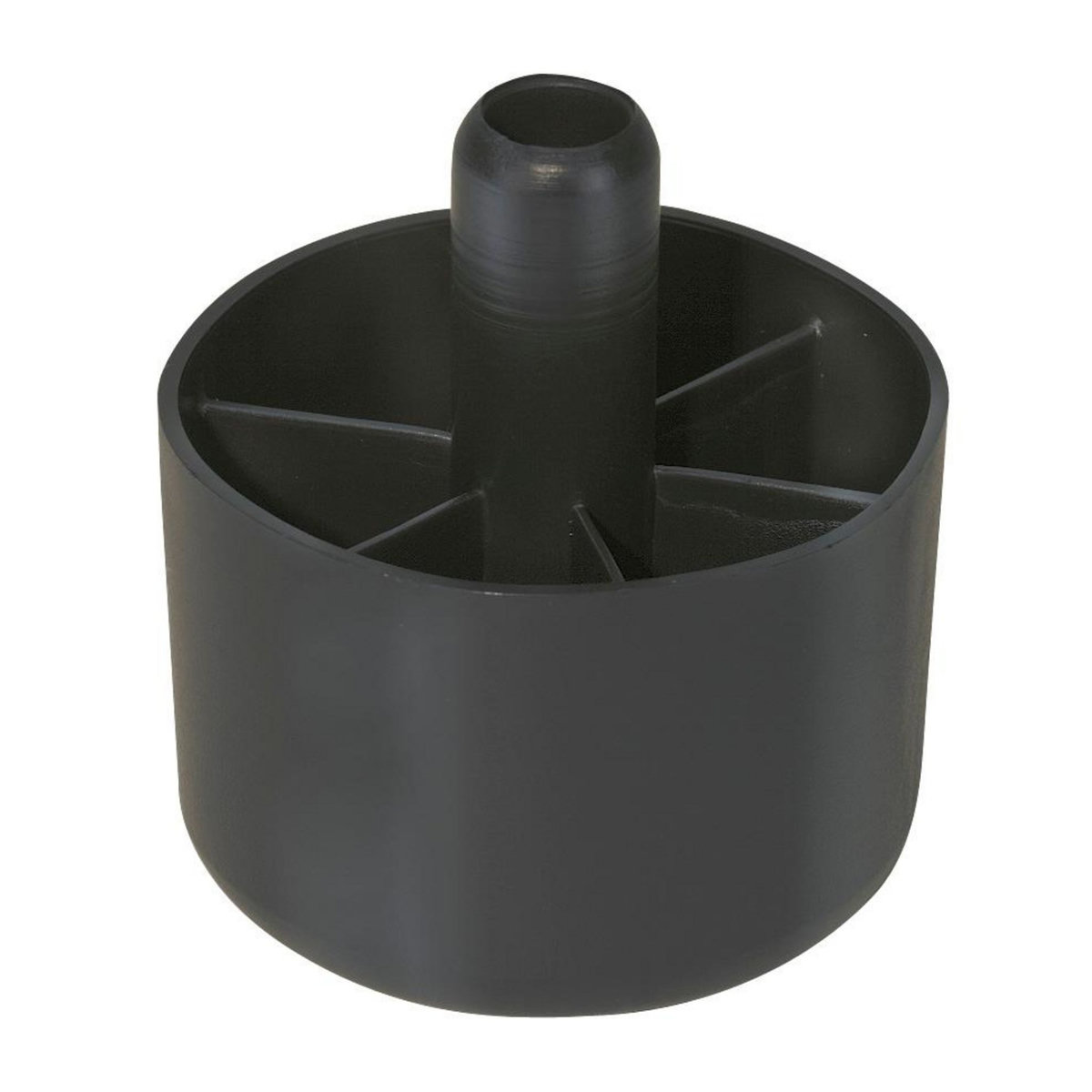 CENTRALE BRICO Patin plastique à emboîter, Diam.50 x H.34 mm